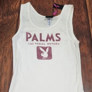 Palms Las Vegas Playboy Y2K tank top